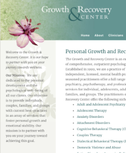 Growth and Recovery Center